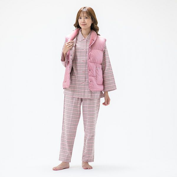 DAKS】 ダックス レディース ダウン ベスト（日本製/ベスト/暖かい/秋