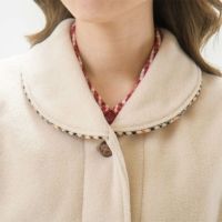 DAKS】レディース フリース ベスト (日本製/婦人 /ルームウェア/暖かい