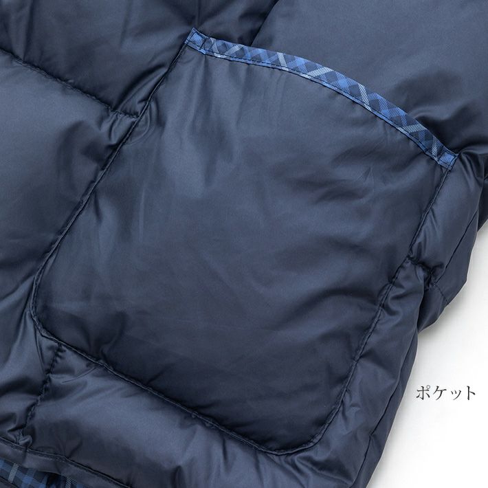 DAKS ネイビー ダウンジャケット ネイビー（紺）系 DAKS(ダックス) ダウンジャケット・コート