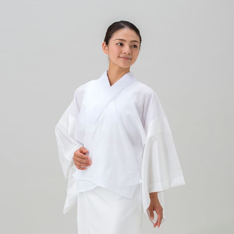 半襦袢 （むじな菊） さんび 日本製