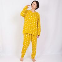 Amour1886/ARAKAWA シルクニットパジャマ（L）和更紗 ファッション