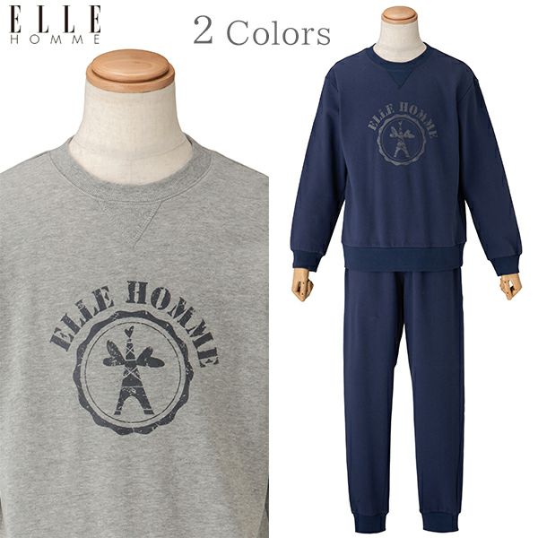 レビューを書く - 【ELLE HOMME/エルオム】 裏毛起毛 ワンポイントロゴ