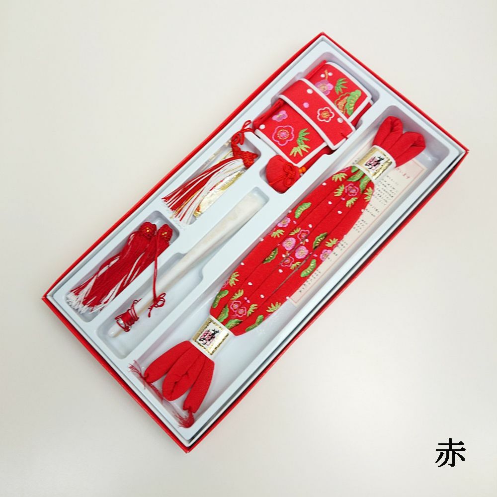 七五三 小物3点セット No.A102 松竹梅 子供用 京都 さんび 日本製