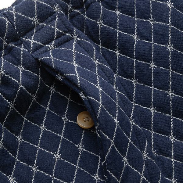 DAKSパジャマ 綿100% M DAKS パジャマ 「DAKS」ピケドットドビー 8分袖・8分丈パンツ