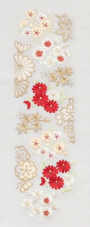 半衿 刺繍衿 友禅衿 白衿 半衿付け方 | さんび公式オンラインショップ