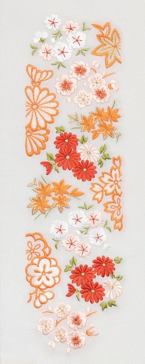 半衿 刺繍衿 友禅衿 白衿 半衿付け方 | さんび公式オンラインショップ