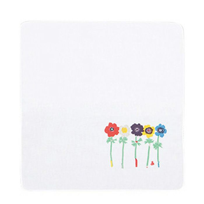 宮脇綾子】 ガーゼハンカチ あねもね さんび 日本製 | arakawa ONLINE SHOP