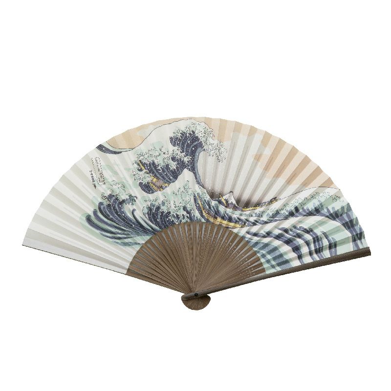 浮世絵 紙扇子 【浪富士】 ギフト 外国人 海外 土産 | arakawa ONLINE SHOP