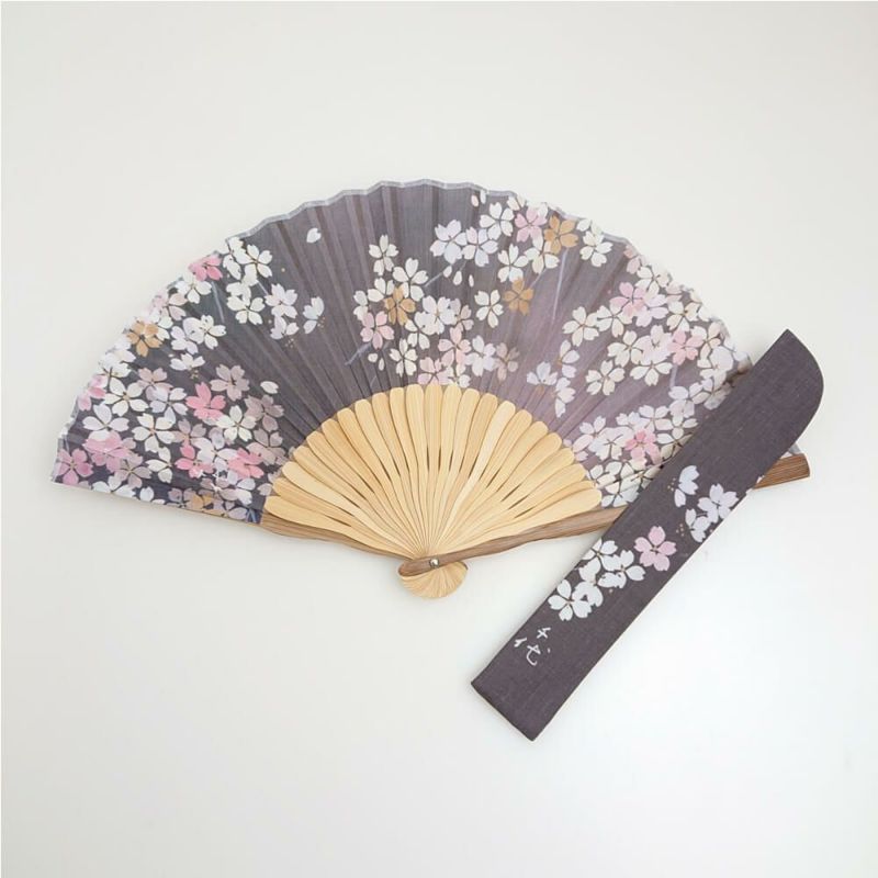 扇子セット（紙箱入） 宇野千代 桜 女性 京都 さんび | arakawa
