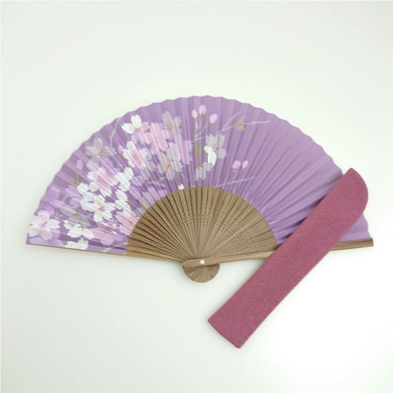 扇子セット（紙箱入） 宇野千代 桜 女性 京都 さんび | arakawa