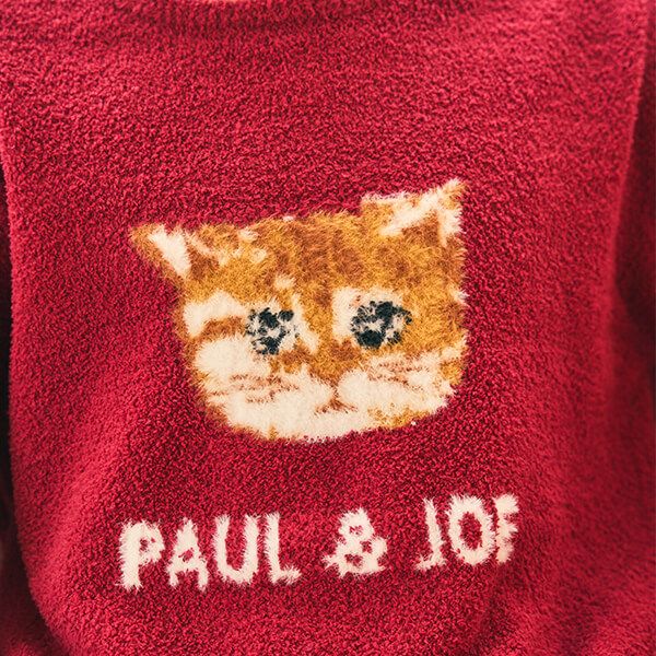 PAUL&JOE】【メンズ】フワフワヌネット モールヤーンジャカードクルー