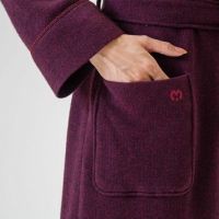 mila schon】軽量 ウール レディース ローブ 冬 高級 無地