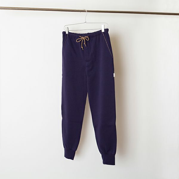 [紳士] ニット  ロングパンツ【DAKS】裏毛起毛 日本製 メンズ ボトム 単品 ルームウェア 部屋着 ベーシック  冬  綿素材