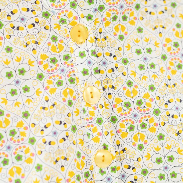 【新品】リバティ LIBERTY fabric　春夏物総柄パジャマ（L) lbr125-33200-03.jpg