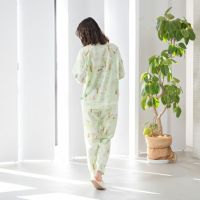 Amour アムール】×【MOOMIN ムーミン】天竺 プリント(草原) 無地