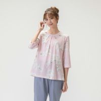 Arakawa1886】 天竺プリント胡蝶蘭 レディースパジャマ 日本製