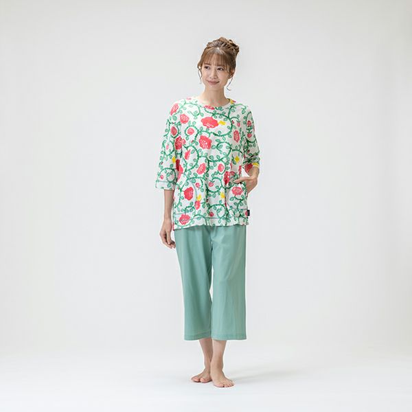 LIBERTY. - リバティ 七分袖長ズボン パジャマ 新品 L 婦人 女性