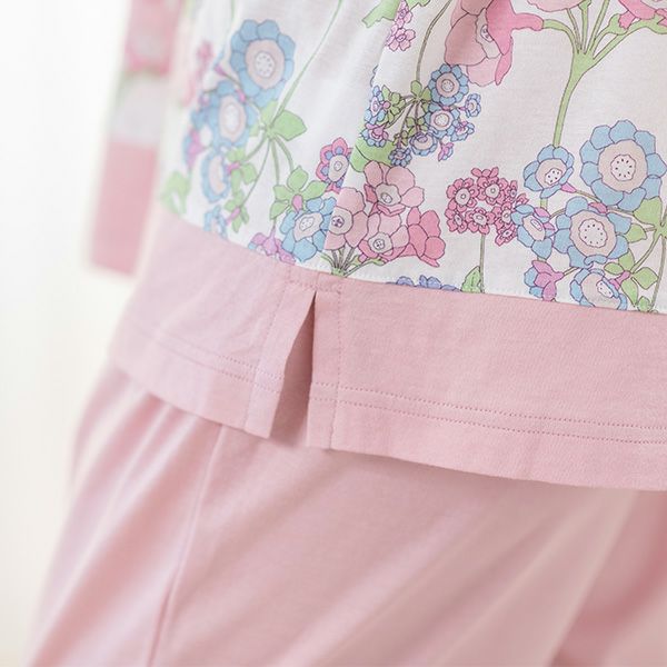 リバティプリント】[Liberty] 天竺プリント 夏用プルオーバー