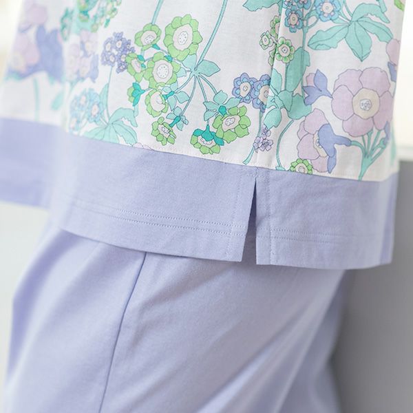 リバティプリント】[Liberty] 天竺プリント 夏用プルオーバー