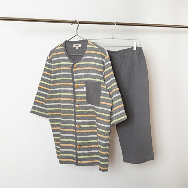 DAKS】高島クレープチェック メンズ 夏用パジャマ 紳士 ダックス