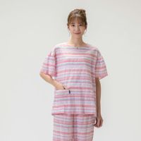 renoma】シャーリング プリント 花柄 レディース パジャマ 長袖