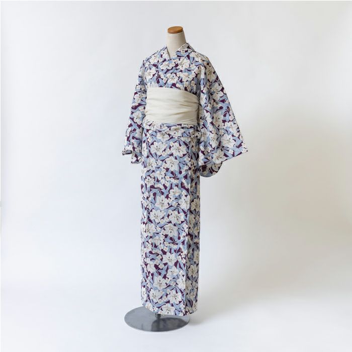 浴衣 / 古今 ～花火～ / ホワイト(花火大会 夏 ゆかた yukata 粋 京都 