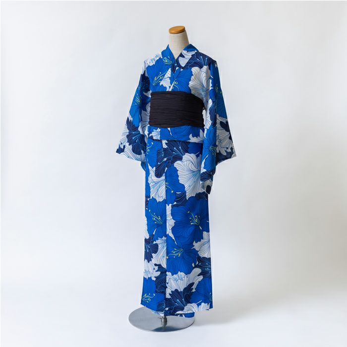 浴衣 / 古今 ～花火～ / ネイビー(花火大会 夏 ゆかた yukata 粋 京都 