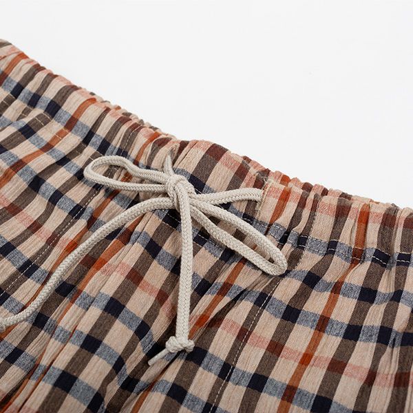 美品【DAKS ダックスロンドン】ハウスチェック柄 ガウチョパンツ プリーツ 美品【DAKS ダックスロンドン】ハウスチェック柄 ガウチョパンツ