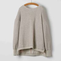 レビュー高評価商品 驚くほどに柔らかくて肌触りの良いカシミヤ混の最高級スウェット トップス