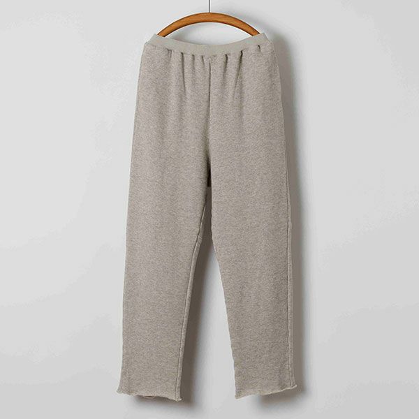 驚くほどに柔らかくて肌触りの良いカシミヤ混の最高級スウェットボトム