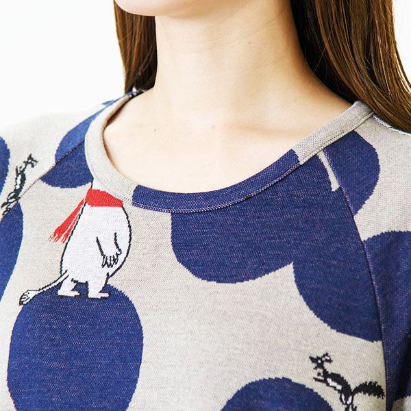 【Amour】×【MOOMIN】ダブルジャカード　水玉柄　パジャマ　部屋着 楽天市場】【Amour】×【MOOMIN】ダブルジャカード 水玉柄