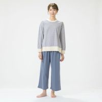 楽天市場】【Amour アムール】3重ガーゼ レディース ストライプ