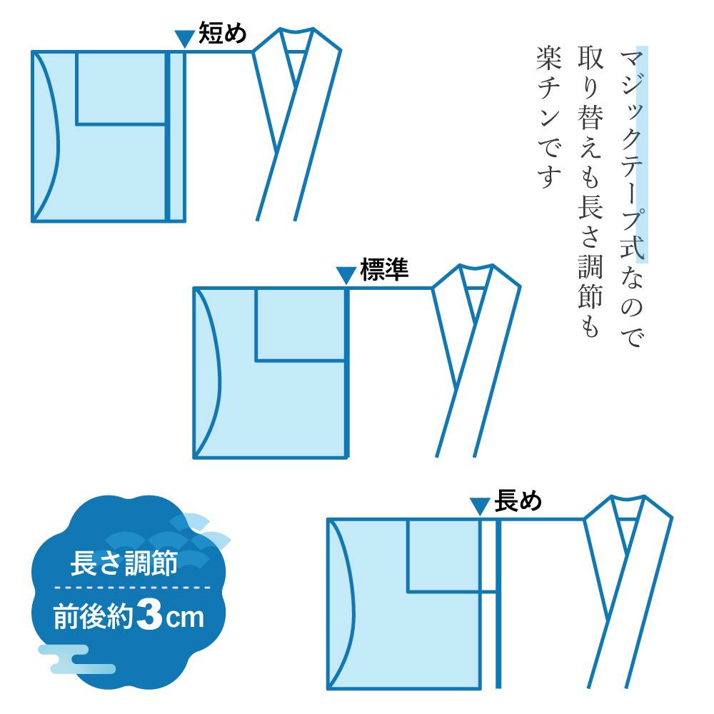 さんび夢ぎぬ襦袢スリップ夏用