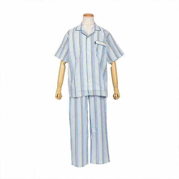 【新品】arakawa1886　快眠プロジェクト春夏サッカーパジャマ（L) 新品】arakawa1886 快眠プロジェクト春夏サッカーパジャマ（L