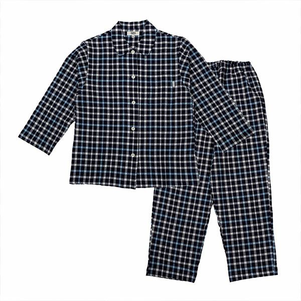 新品】ダックス DAKS 女性用秋冬物ダブルジャガードパジャマ（L）