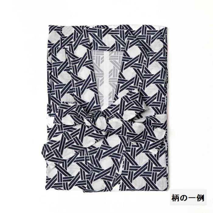 【紳士用】 ガーゼ寝巻き （※柄おまかせ） さんび 日本製