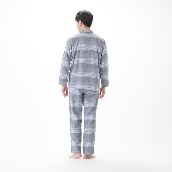 【DAKS】［紳士］甘撚り起毛ネルパジャマ