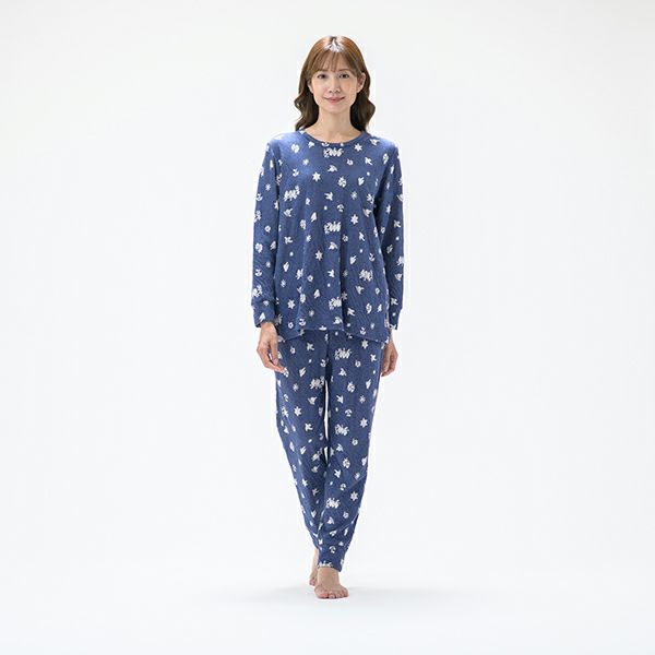 LIBERTY] 80リップル 涼しい 夏用 パジャマ （レディース