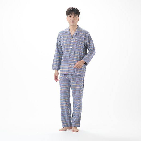 【DAKS】［紳士］ガンクラブチェック起毛ネルパジャマ