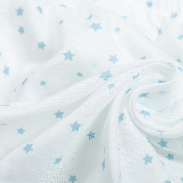 【ELLE】綿天竺くるみ仕様星柄レギュラーショーツ
