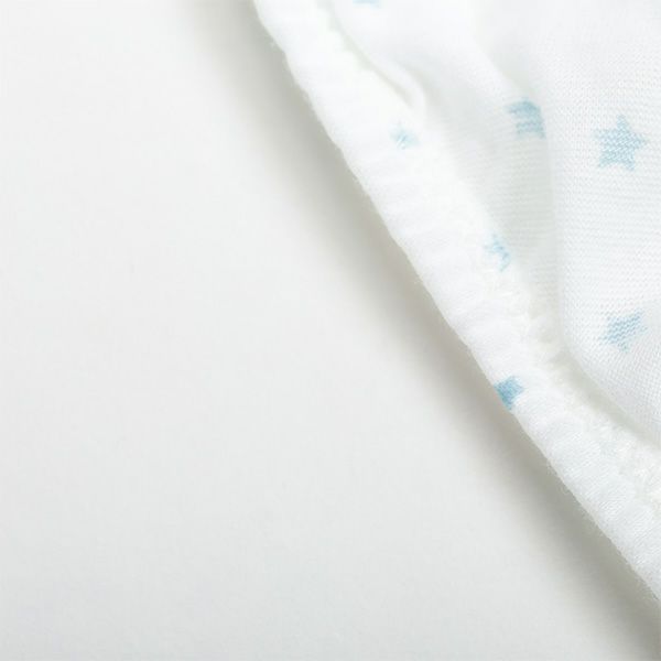 【ELLE】綿天竺くるみ仕様星柄レギュラーショーツ